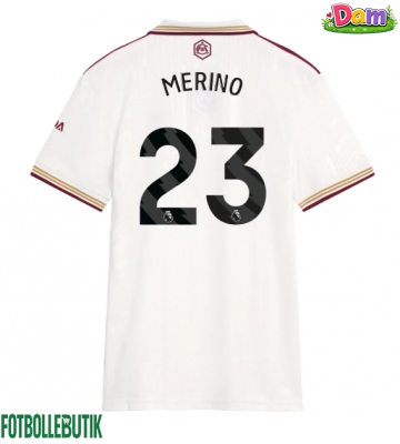 Arsenal Mikel Merino #23 Tredje Tröja Kvinnor 2025-26 Kortärmad